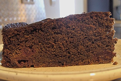 Rotweinkuchen mit Kirschen 6