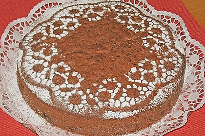 Rotweinkuchen mit Kirschen 3