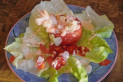Tomaten, gef&uuml;llt mit Garnelen 2