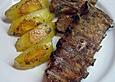 Rippchen mit Kartoffeln