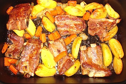 Rippchen mit Kartoffeln 2