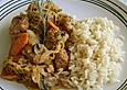H&uuml;hnchen - Lauch - Curry &aacute; la Uta und Sabine