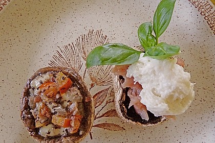 Champignons mit Lachsf&uuml;llung 1