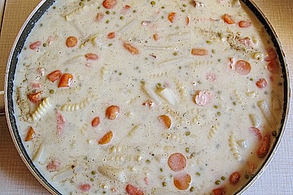 Nudeln in Spargelsauce