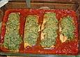 Lachs mit Pesto - Kruste