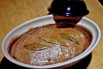 Franz&ouml;sische Gefl&uuml;gelleberpastete
