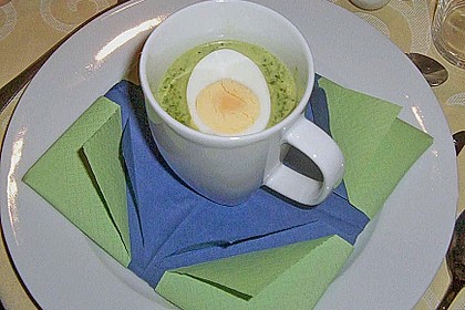 K&auml;se - Spinat - Suppe