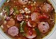 Serbische Bohnensuppe
