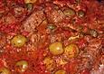 Makkaroni mit Rinderfilet und Tomaten