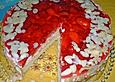 Erdbeer - Frischk&auml;se Torte
