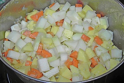 Cremige Kohlrabisuppe 3