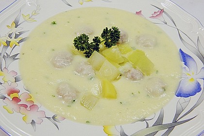 Cremige Kohlrabisuppe 9