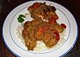 Zitronenschnitzel mit Champignons