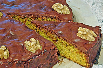M&ouml;hren - Schokoladen - Torte 1
