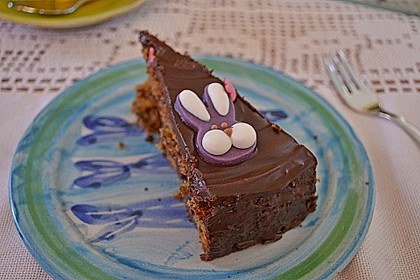 M&ouml;hren - Schokoladen - Torte 7