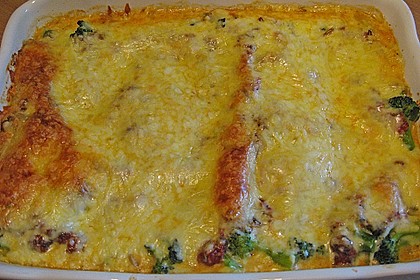 Gem&uuml;se - Lasagne mit Brokkoli und Champignons 1