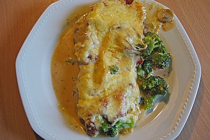 Gem&uuml;se - Lasagne mit Brokkoli und Champignons 2