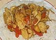 Feuriges Paprika - Cashew - Huhn