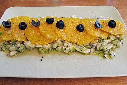 Italienischer Orangen - Fenchel Salat 1