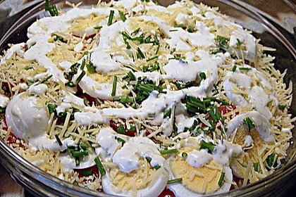 Tomaten - Schichtsalat 1
