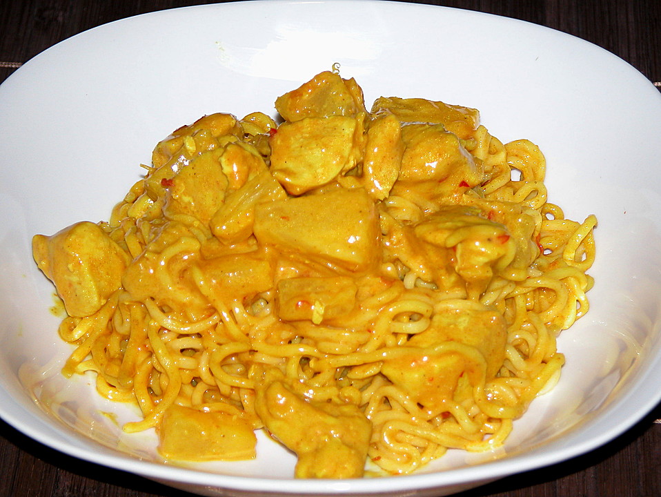 Curry hähnchen ananas nudeln Rezepte | Chefkoch.de