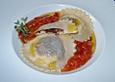 Ravioli mit schwarz - wei&szlig;er F&uuml;llung