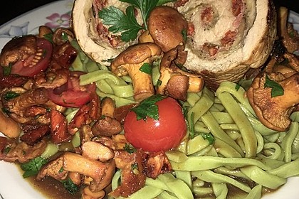 Involtini mit Aubergine, Parmaschinken und getrockneten Tomaten 16