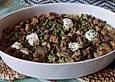 Putencurry mit Bandnudeln