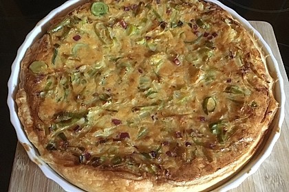 Quiche mit Lauch und Schinken 29