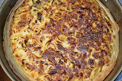 Quiche mit Lauch und Schinken 40