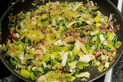 Quiche mit Lauch und Schinken 50
