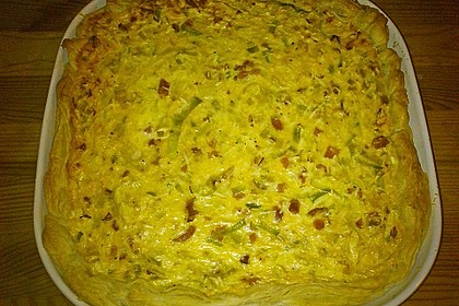 Quiche mit Lauch und Schinken 51
