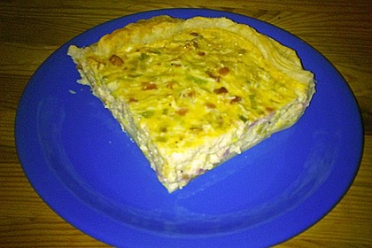 Quiche mit Lauch und Schinken 55