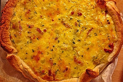 Quiche mit Lauch und Schinken 33