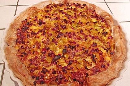 Quiche mit Lauch und Schinken 34