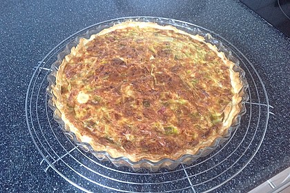 Quiche mit Lauch und Schinken 48