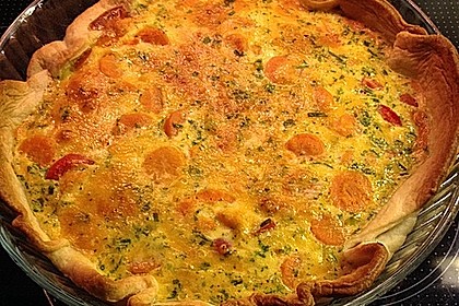 Quiche mit Lauch und Schinken 43