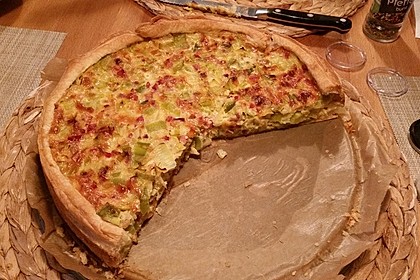 Quiche mit Lauch und Schinken 30