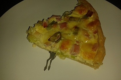 Quiche mit Lauch und Schinken 27