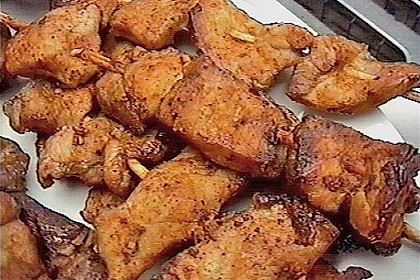 Griechische Fleischspiesse 3