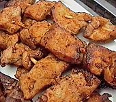 Griechische Fleischspiesse (Bild)