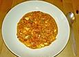 Tomaten - Hirse - Suppe mit Feta