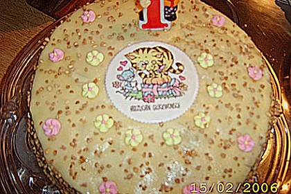Marzipan - Nuss - Torte 1