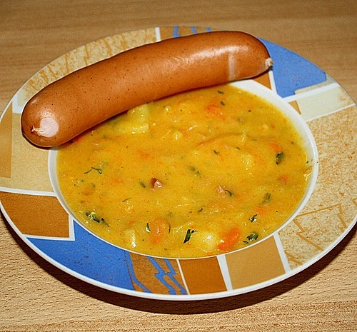 Kartoffelsuppe Mit Bockwurst — Rezepte Suchen