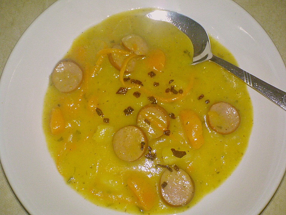 Sächsische Kartoffelsuppe (Rezept mit Bild) von ronald | Chefkoch.de