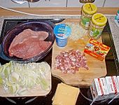 Feine Rahmschnitzel vom Blech (Bild)