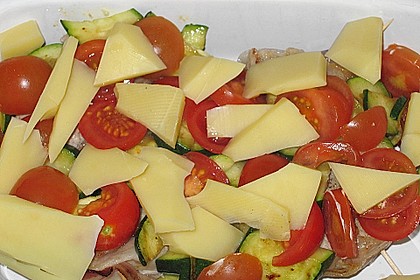 &Uuml;berbackenes Schweinefilet 1