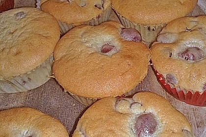 Saftige Kirschmuffins 12