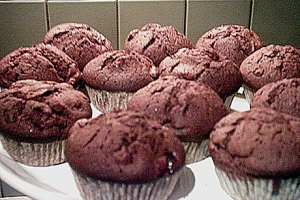 Saftige Kirschmuffins