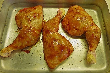 H&auml;hnchenkeulen vom Blech 68